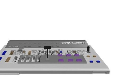 Electronic Video Mix Editing Deck
