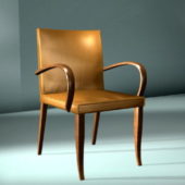Classic Wooden Accent Chair