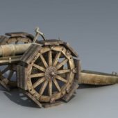 Vintage Old Artillery Weapon