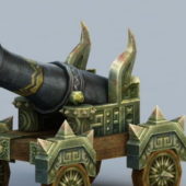 Vintage Gaming Cannon Weapon