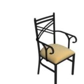 French Bistro Iron Chair