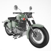 Vintage Sport Motorcycle Design
