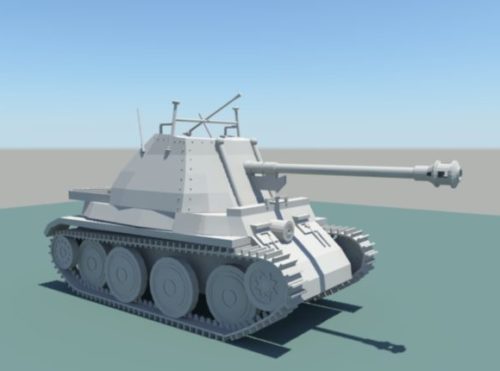 Vintage Battle Tank