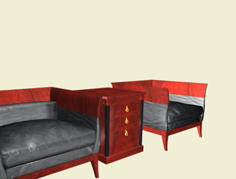 Vintage Furniture Sofa Chairs For Office