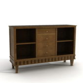 Wood Vintage Wood Side Cabinet | Furniture