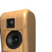 Electronic Vintage Wood Speaker