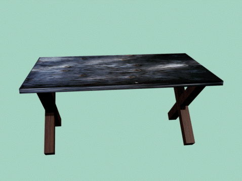 Home Furniture Vintage Wood Table