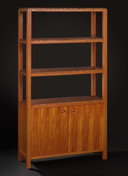 Vintage Wood Display Cabinet Furniture