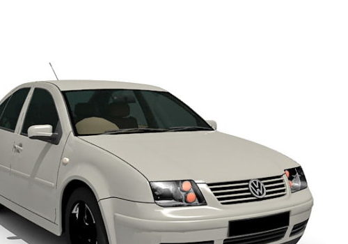 Beige Volkswagen Polo Sedan Car