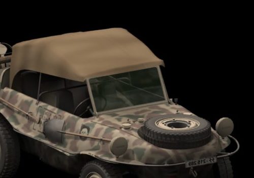 Military Volkswagen Amphibious Car