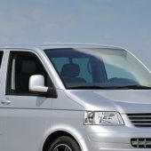White Volkswagen Transporter Van