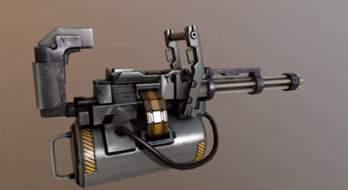 Weapon Vulcan Gatling Gun