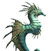 Seahorse Mount Character