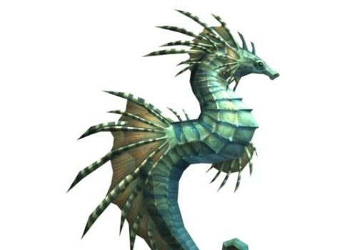 Seahorse Mount Character