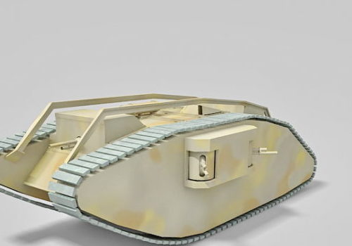 Military Ww1 Female Tank