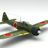 Ww2 Aircraft A6m Zero Fighter