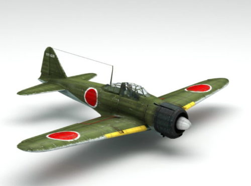 Ww2 Aircraft A6m Zero Fighter