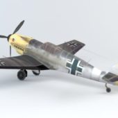 Ww2 Aircraft Bf109 Fighter