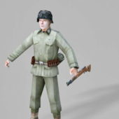 Character Ww2 German Soldier