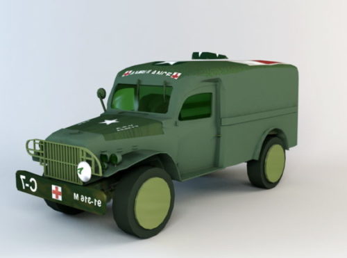 Wwii Military Ambulance