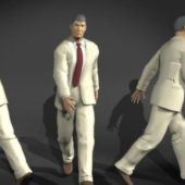 Walking Man In Suit | Characters