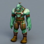 Warcraft Orc Character