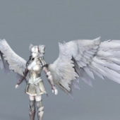 Warrior Character Angel Girl