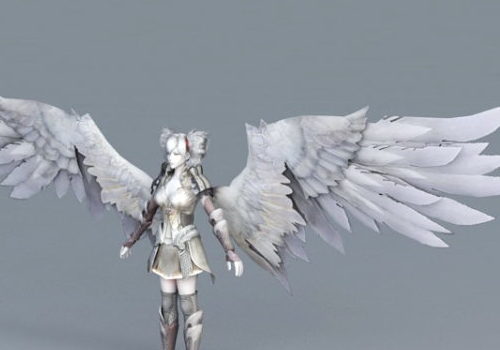 Warrior Character Angel Girl