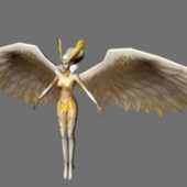 Character Warrior Guardian Angel