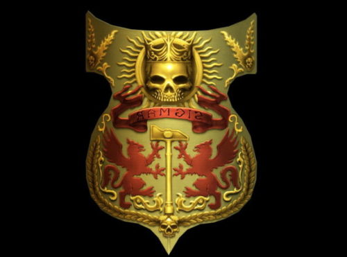 Medieval Warrior Shield Design