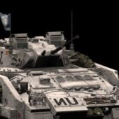 Military Warrior Infantry Fighting Vehicle