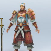 Character Warrior With Sword
