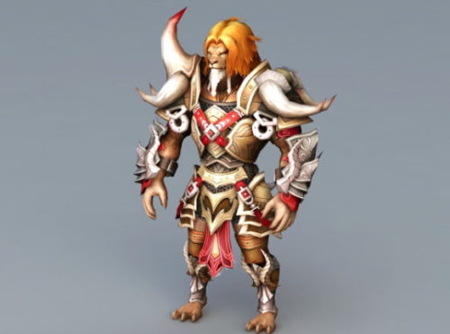 Lion Warrior Character