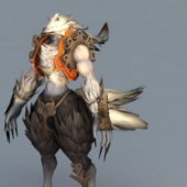 Character Wolf Man Warrior