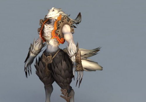 Character Wolf Man Warrior
