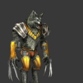 Werewolf Warrior Rigged | Characters