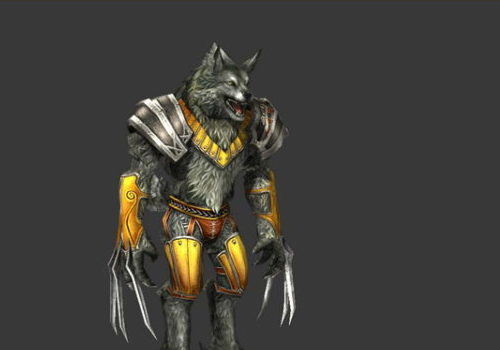 Werewolf Warrior Rigged | Characters