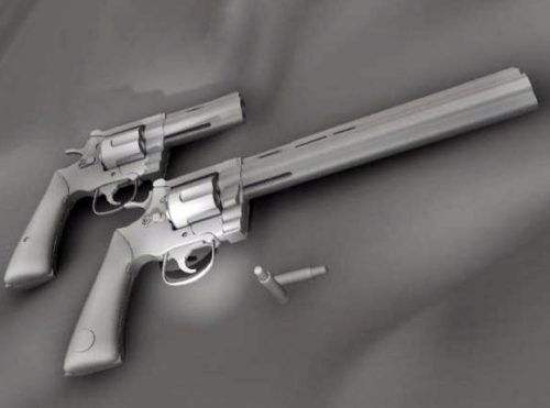 Western Gun Revolver Weapon