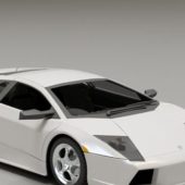 White Paint Lamborghini Murcielago