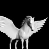 Western Pegasus Horse