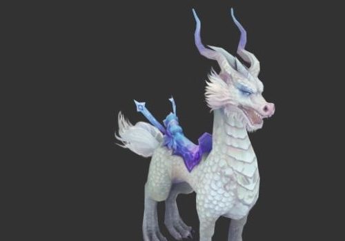 White Horse Dragon Head