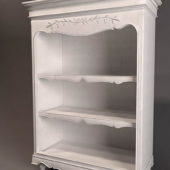 Antique Bookshelf White Style | Furniture