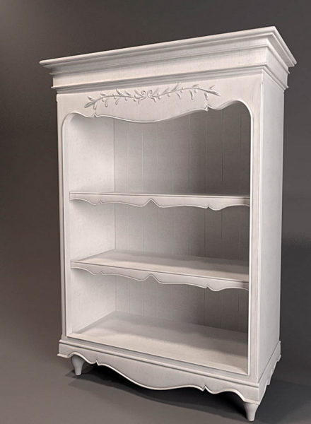 Antique Bookshelf White Style | Furniture