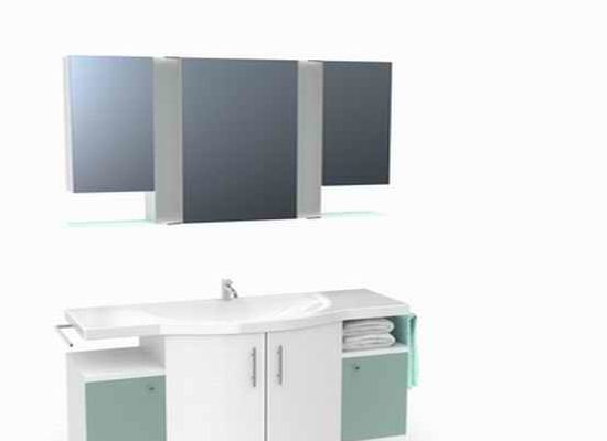 White Bathroom Vanity Cabinet Furniture
