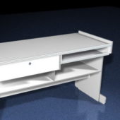 White Computer Desk Furniture