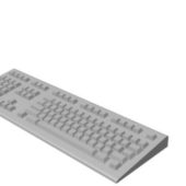 White Computer Classic Keyboard