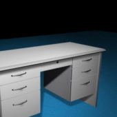 White Furniture Office Desk