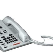 Office Telephone White Color
