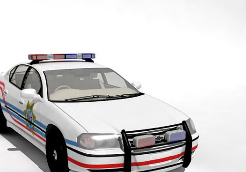 American Police Car