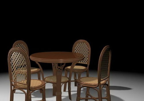 Furniture Wicker Dining Room Sets